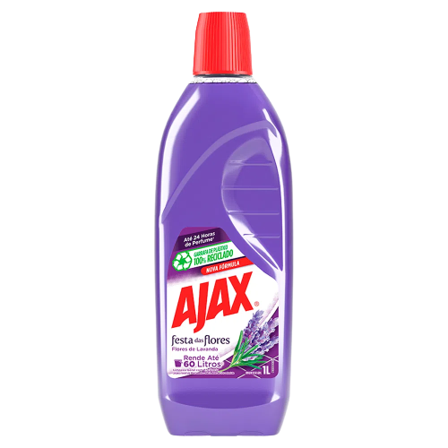 Imagem do produto Limpador Diluível Festa das Flores Lavanda AJAX 1L